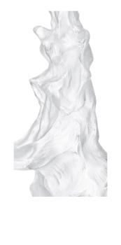 Éléphant dansant en édition limitée (431 ex. ), cristal incolore incolore - Lalique